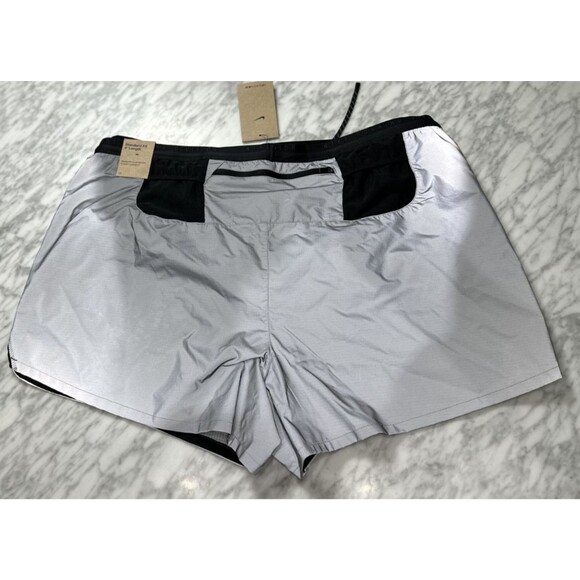 Nike Dri-Fit ADV Run Division 4" Shorts Reflective Silver FZ1123-035 Men's XXL - Picture 6 of 16